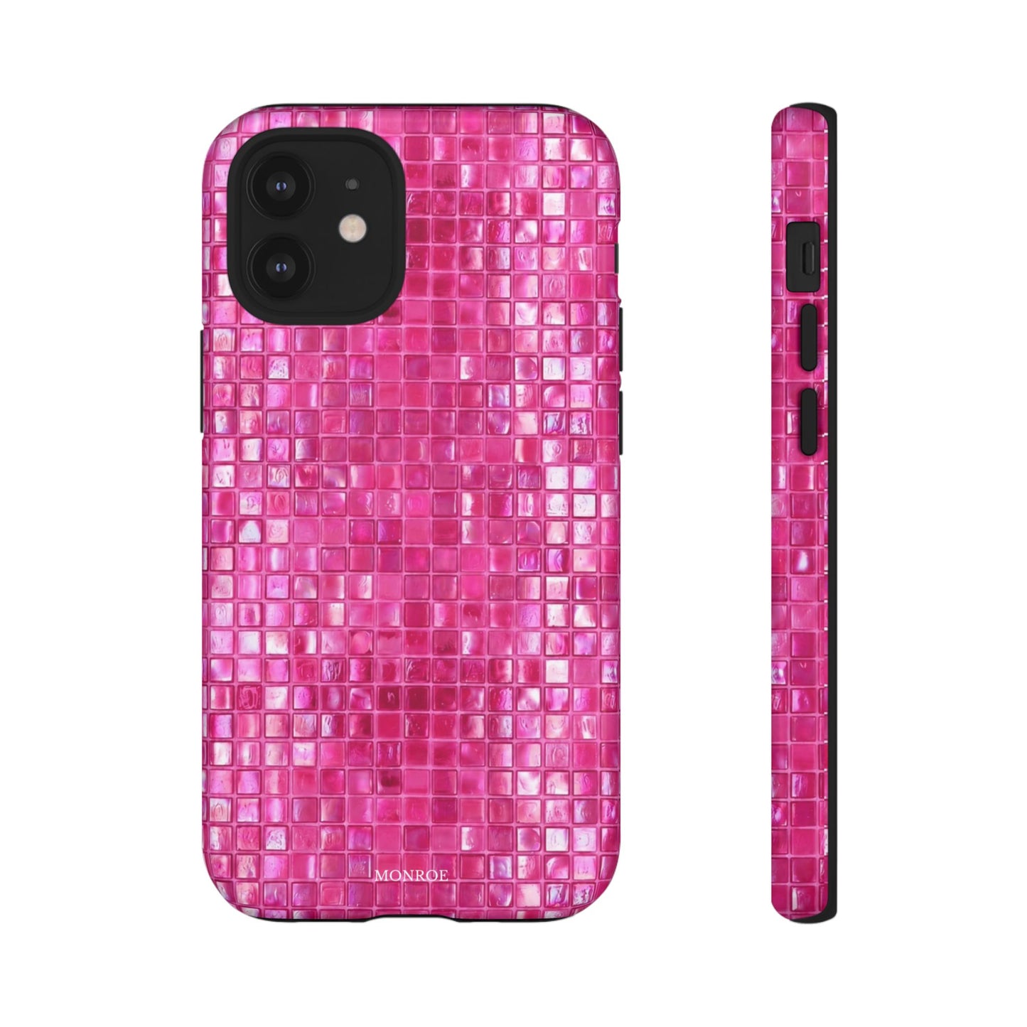 Hot Pink Mosaic Tough Case