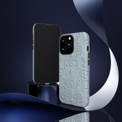 Blue Vintage Pattern Tough Case