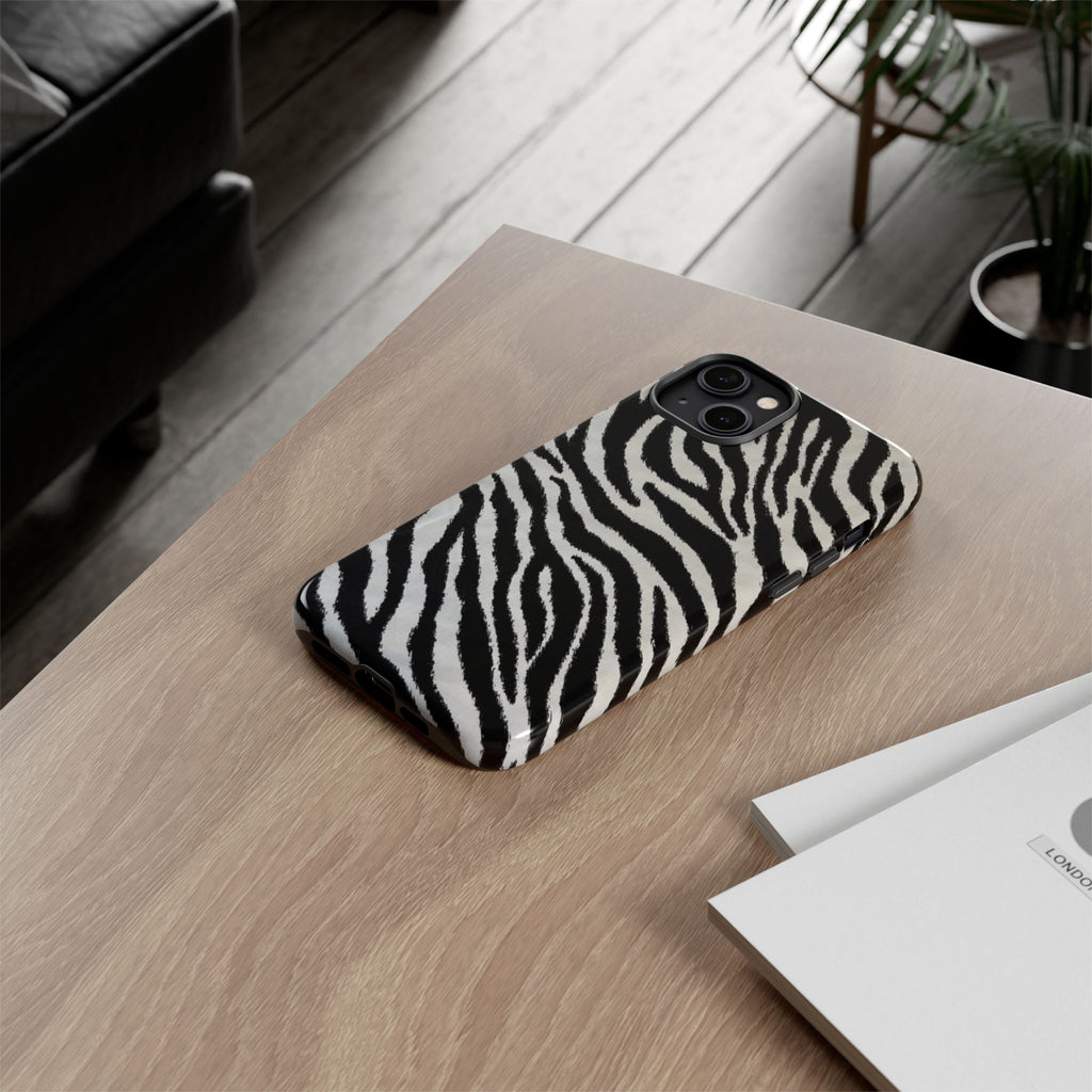 Zebra Print Phone Case