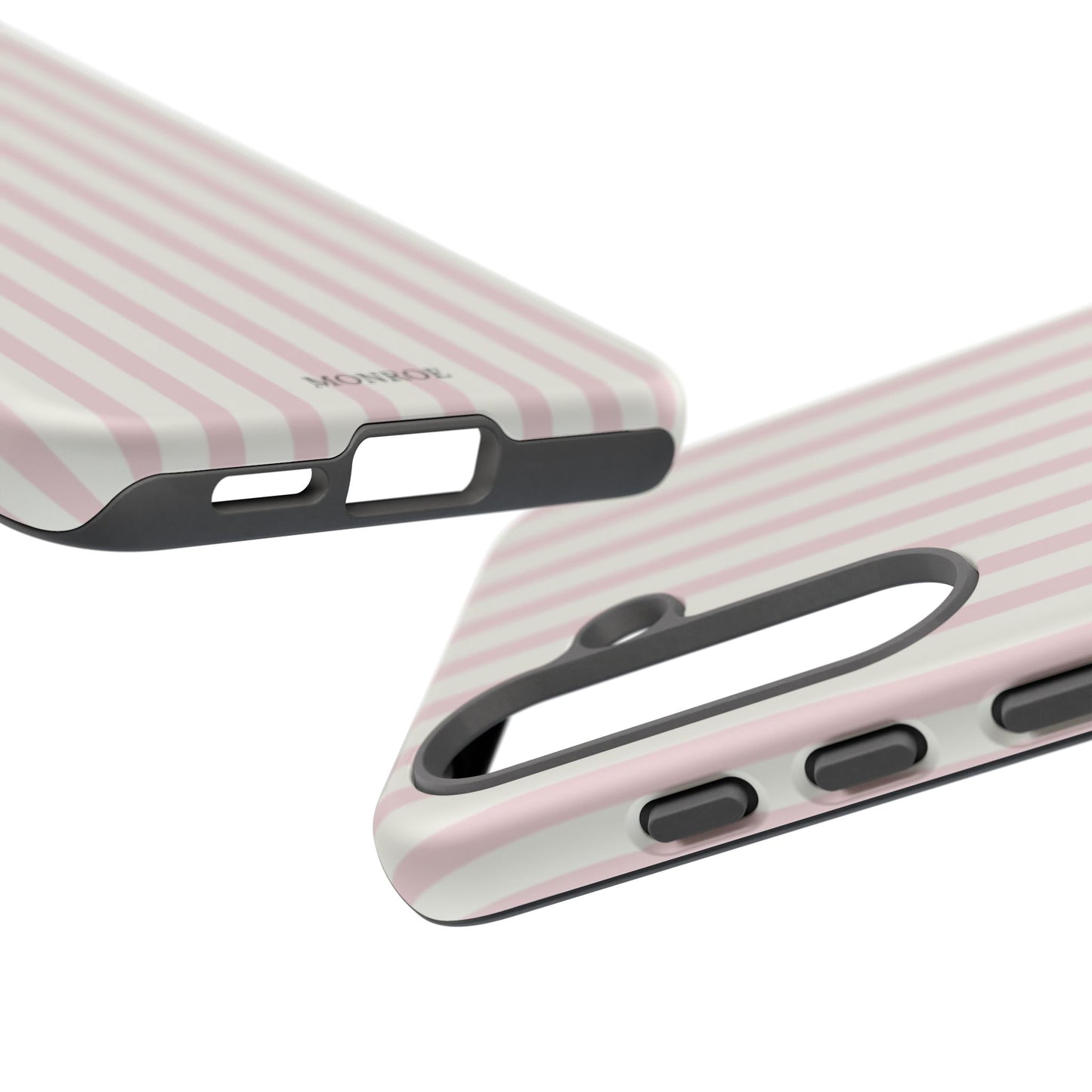 Light Pink Stripe Tough Phone Case