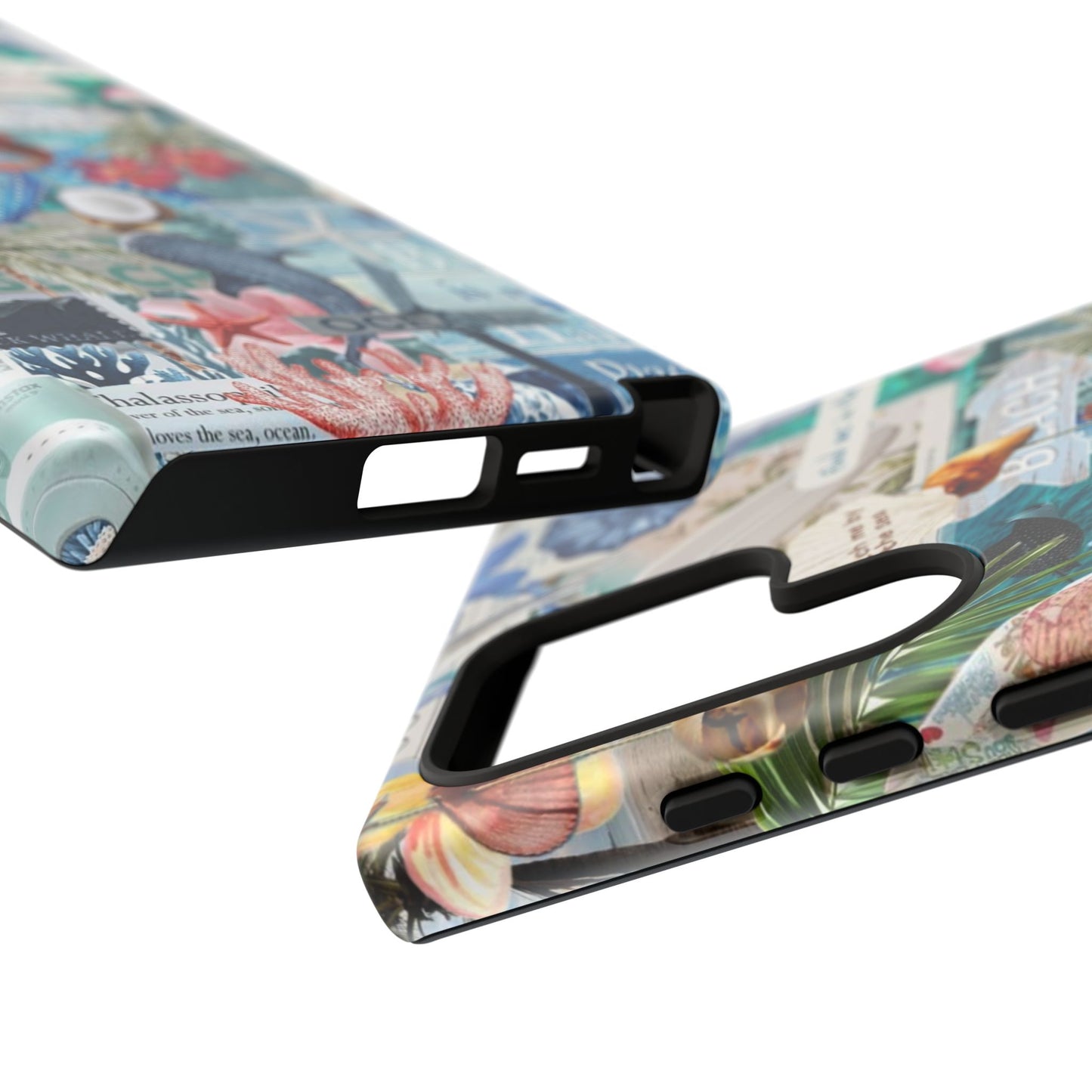 Tropical Beach Collage Tough Case