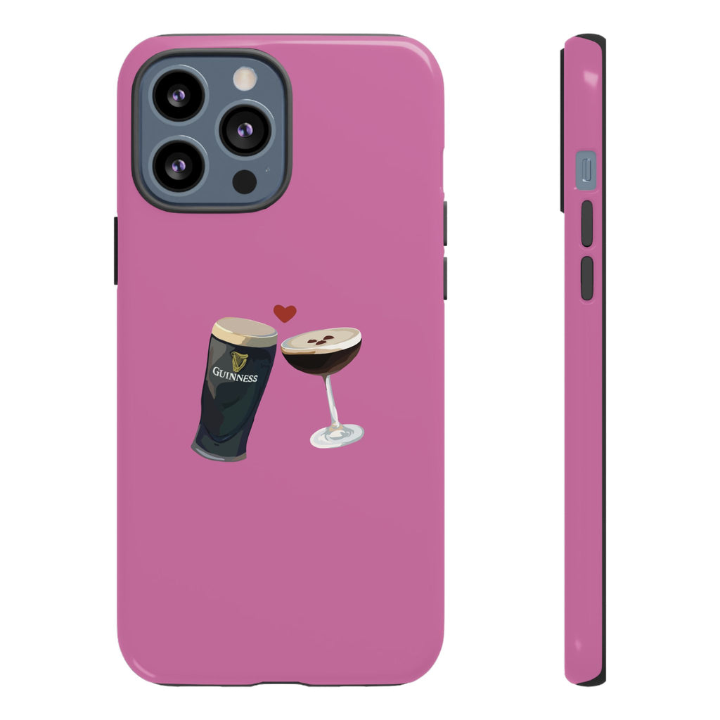 Pint & Wine Glass (Pink) Tough Case