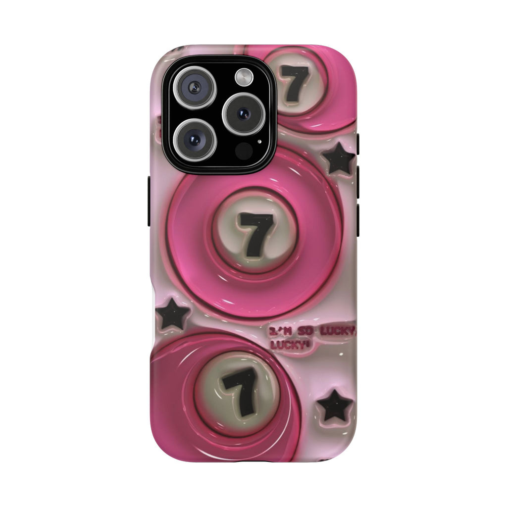 Pink 8 Ball Phone Case