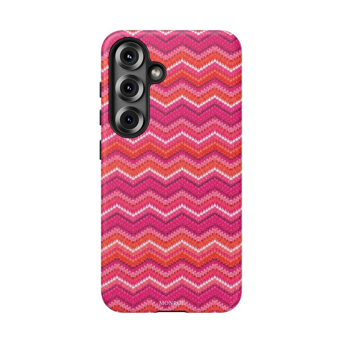 Pink Zigzag Tough Case