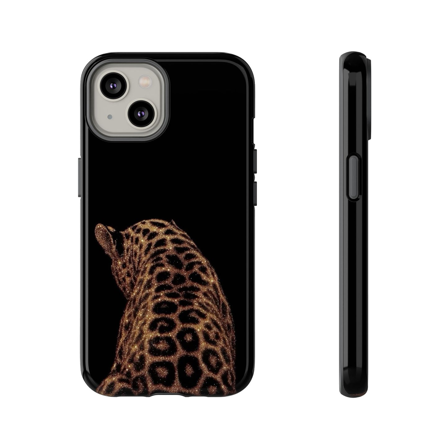 Leopard Back Tough Phone Case