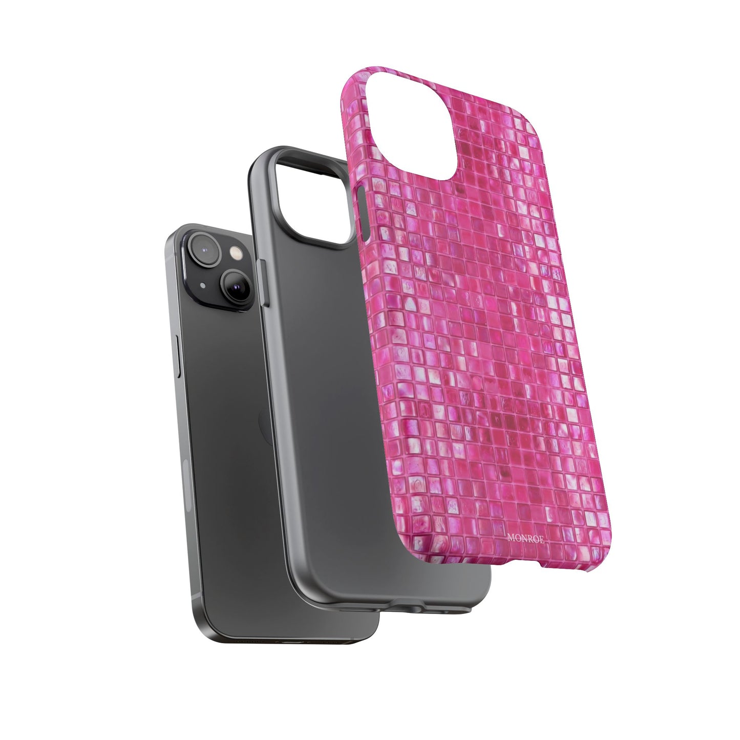 Hot Pink Mosaic Tough Case