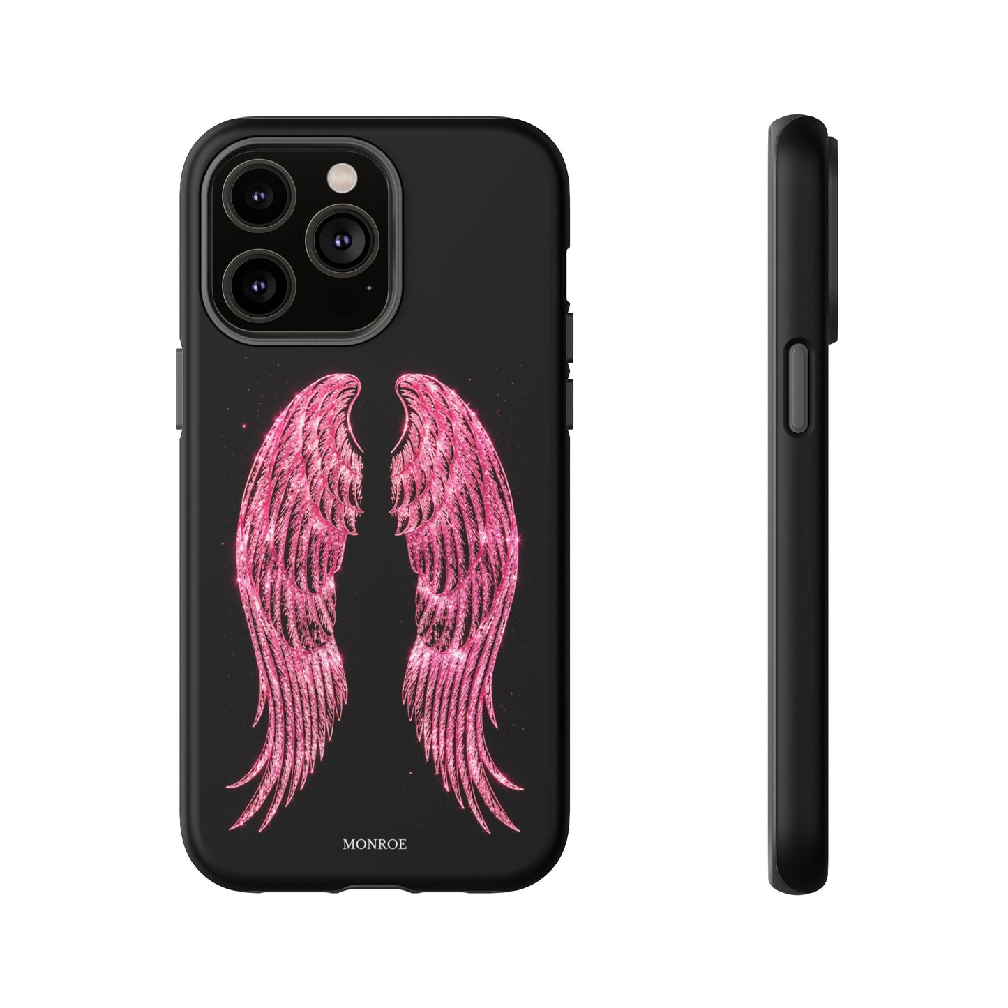 Pink Glitter Angel Tough Case