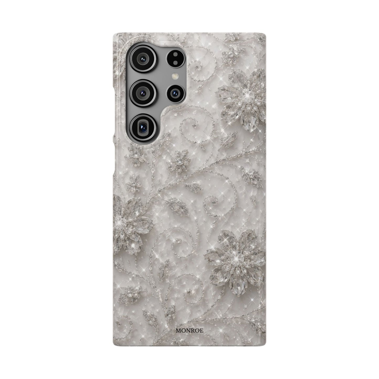 Glittery Floral Case