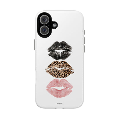 Leopard Glam Lip Tough Case
