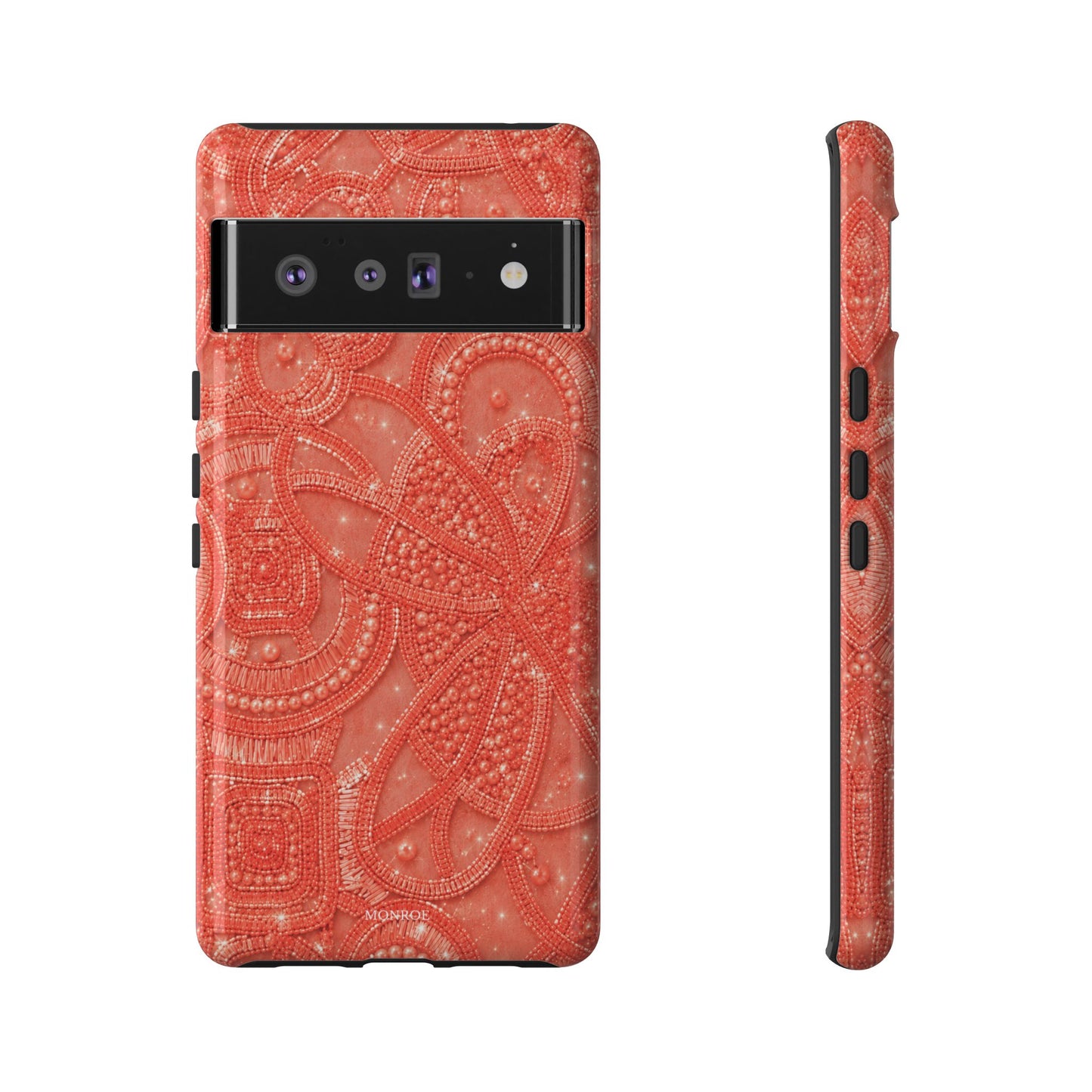 Coral Lace Tough Case