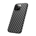 Black Polka Dot Phone Case