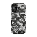 Black and Kiss Design Phone Case