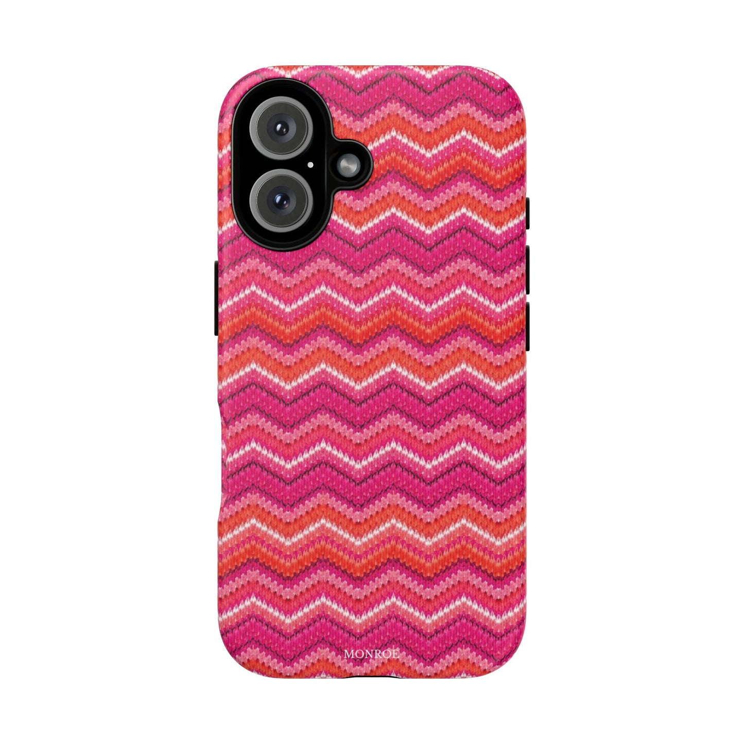 Pink Zigzag Tough Case