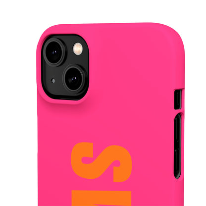 Bold Pink "SWAG" Case