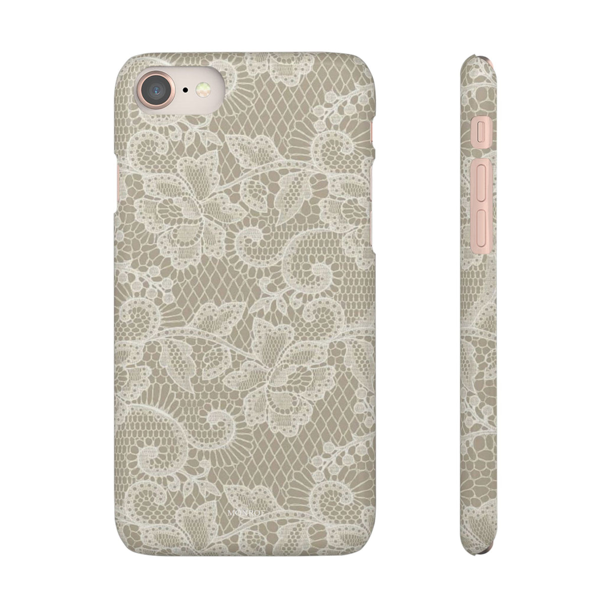 Vintage Beige Lace Case