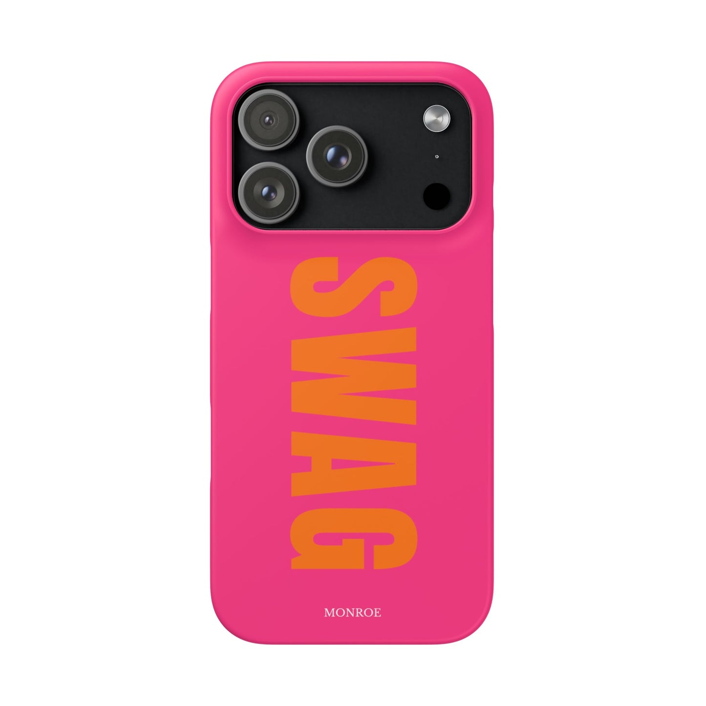 Bold Pink "SWAG" Case