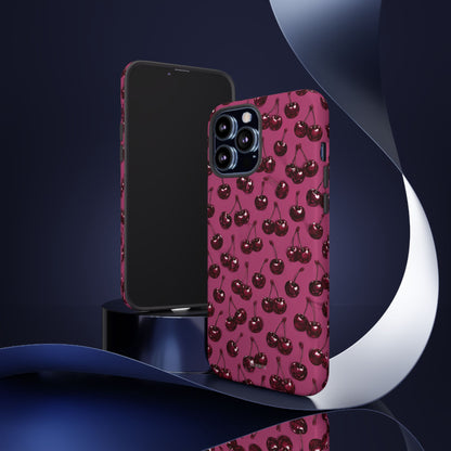 Burgundy Cherries Tough Case