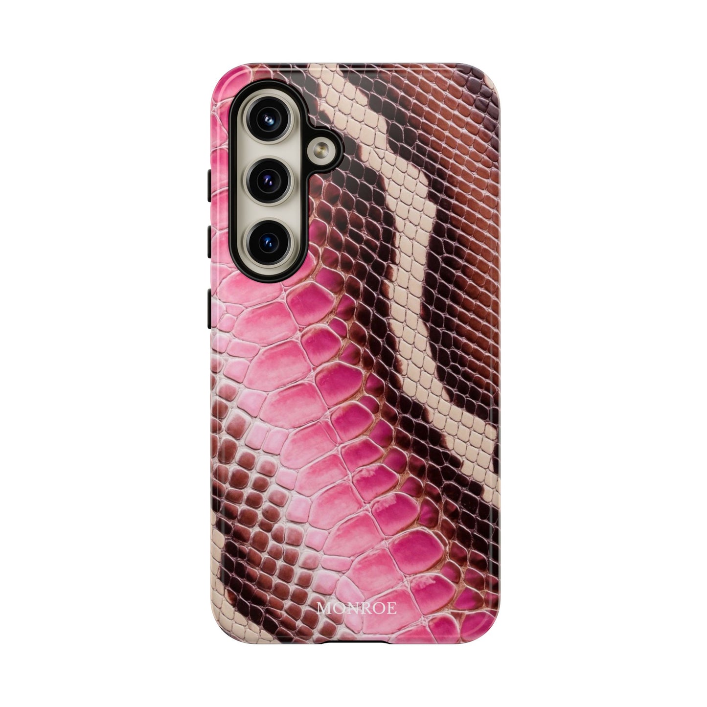 Snake Skin Print Tough Case
