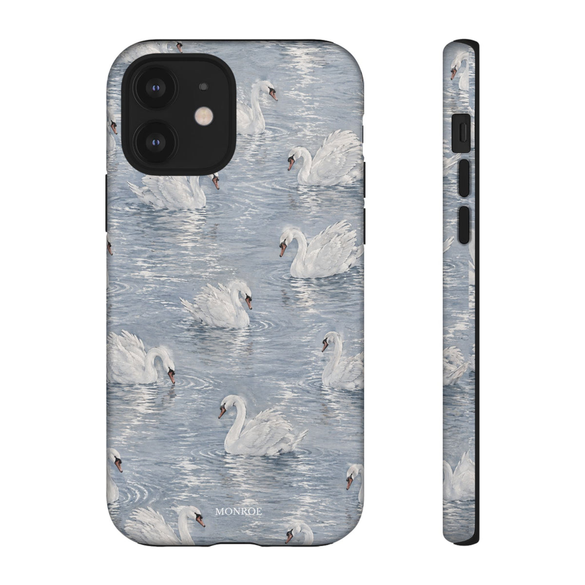 Swan Pattern Tough Case