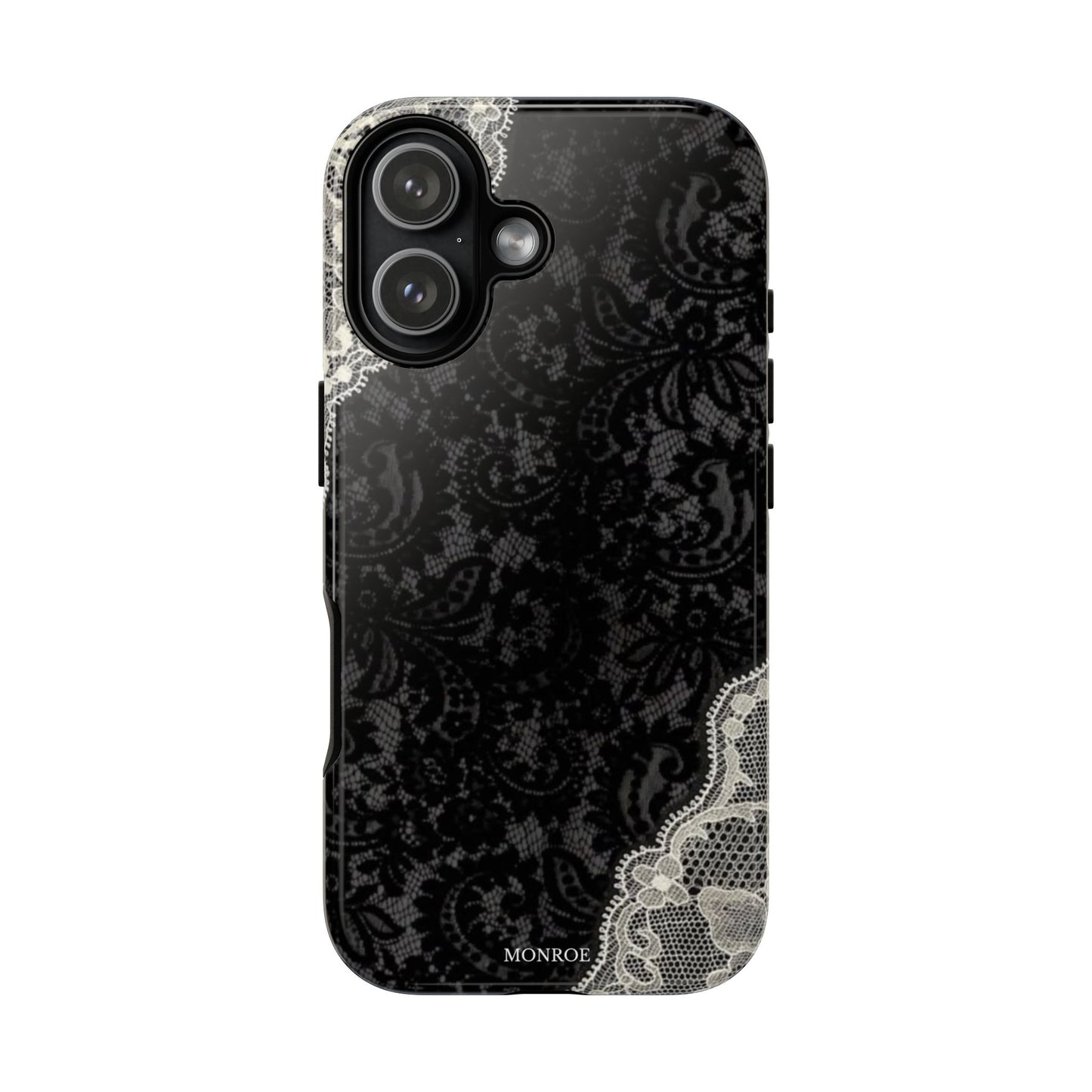 Black & White Edged Tough Case