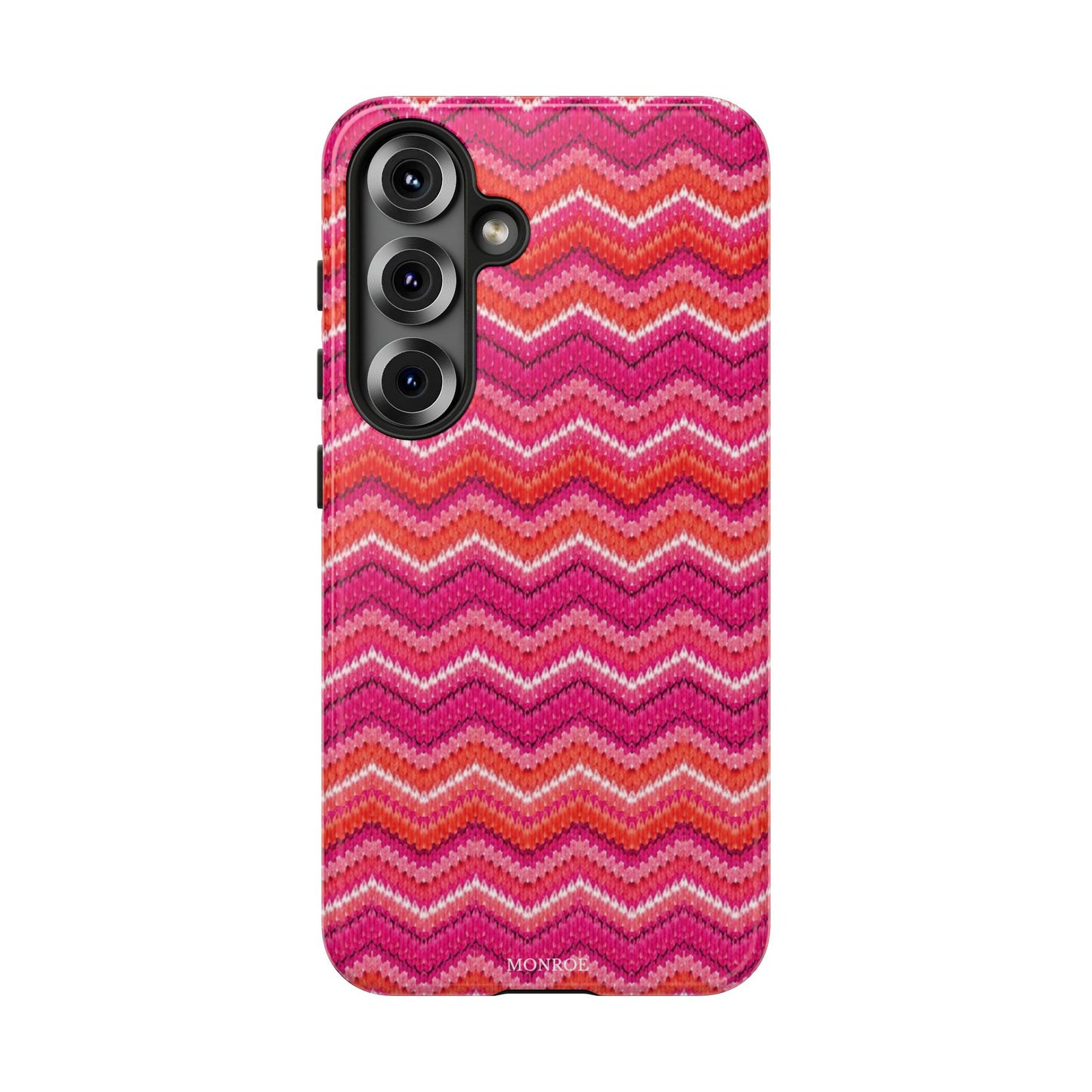 Pink Zigzag Tough Case