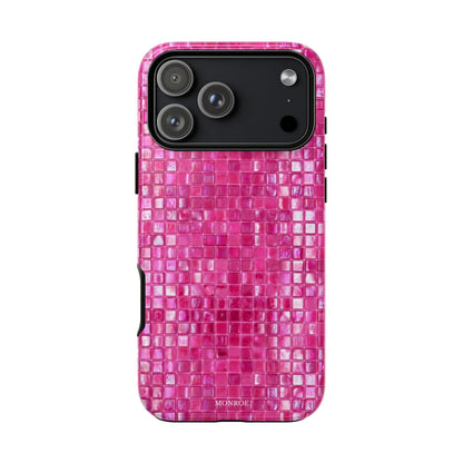 Hot Pink Mosaic Tough Case