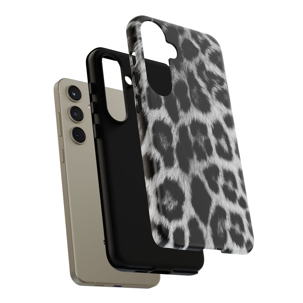 B&W Leopard Phone Case