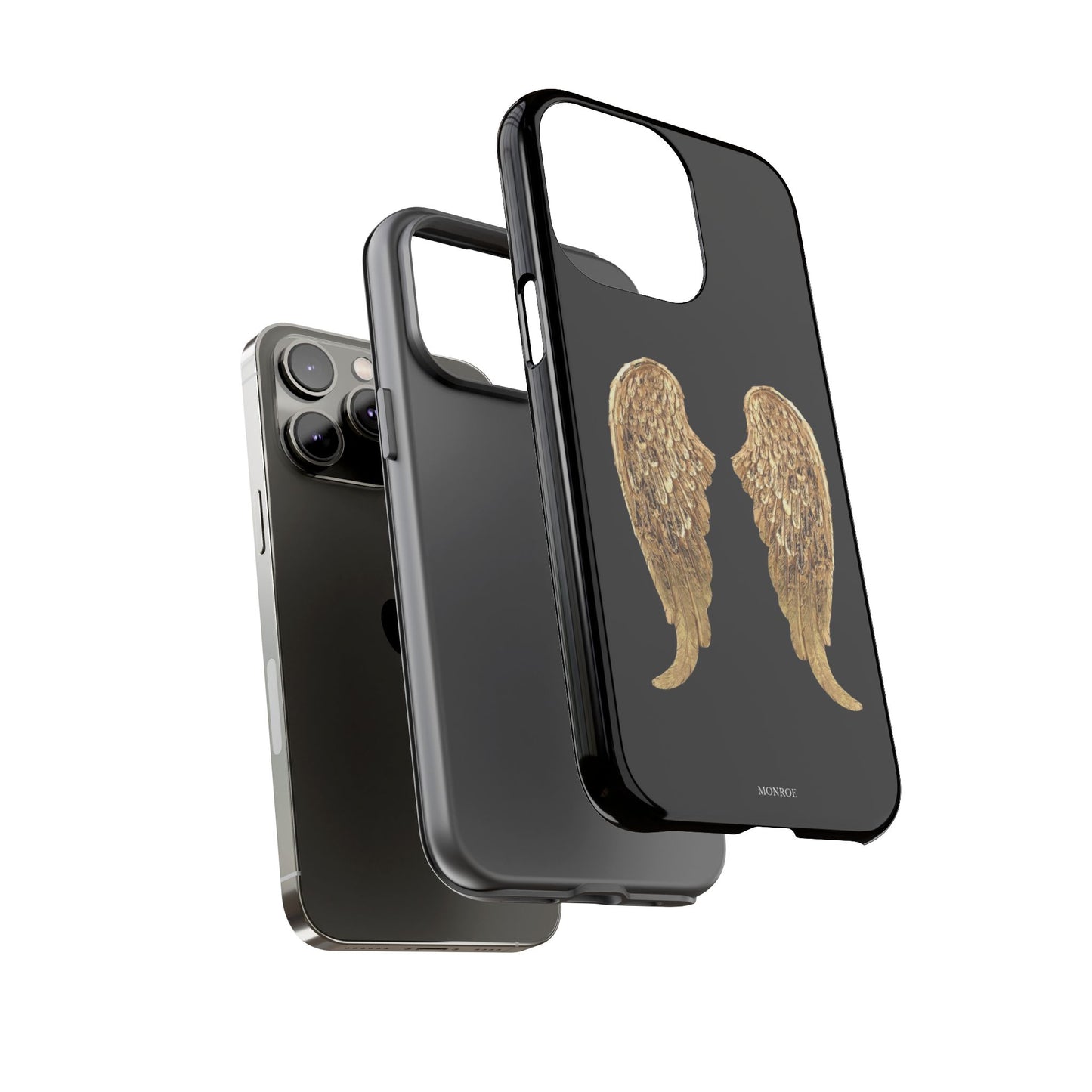 Gold Angel Wings Tough Case