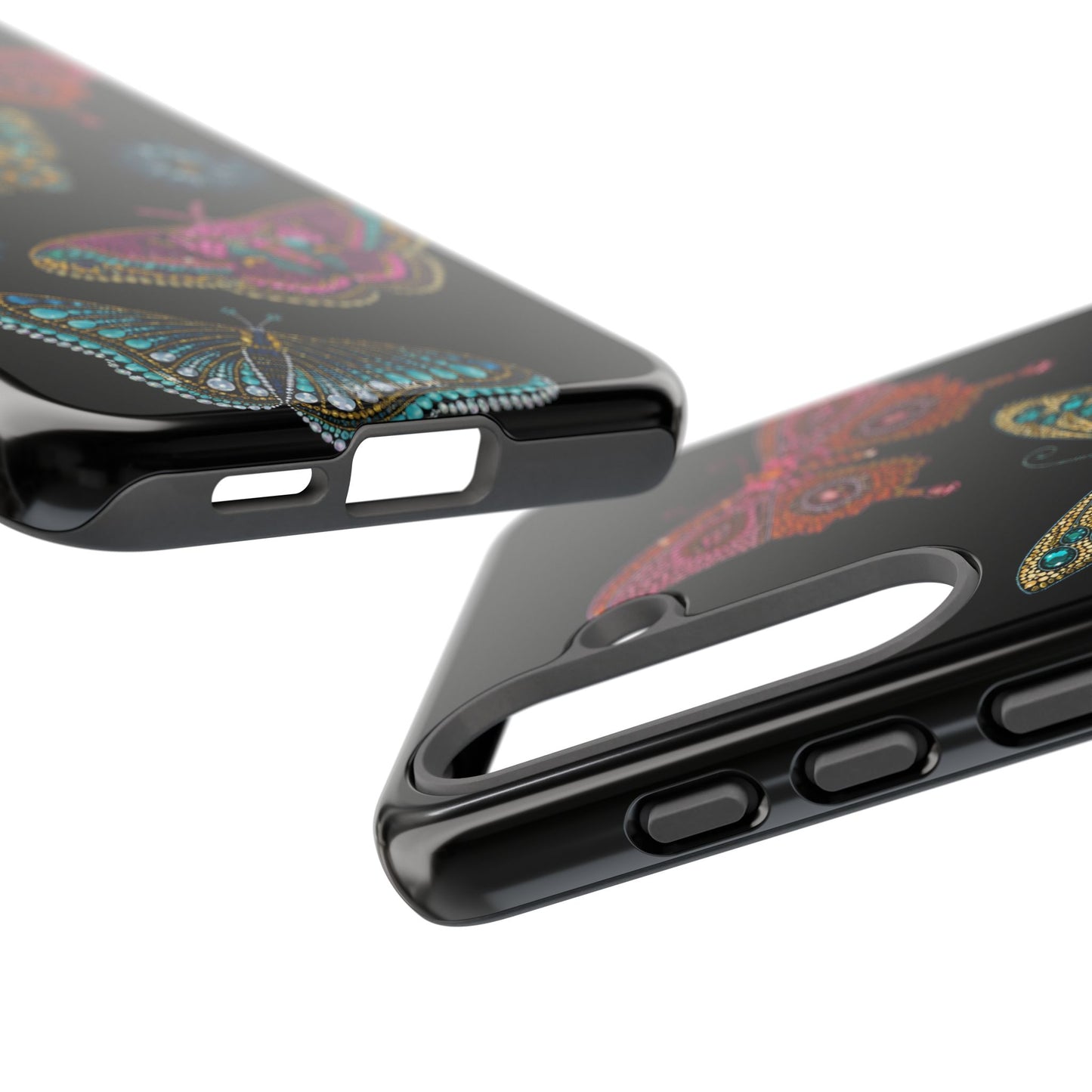 Butterfly Beaded Tough Case