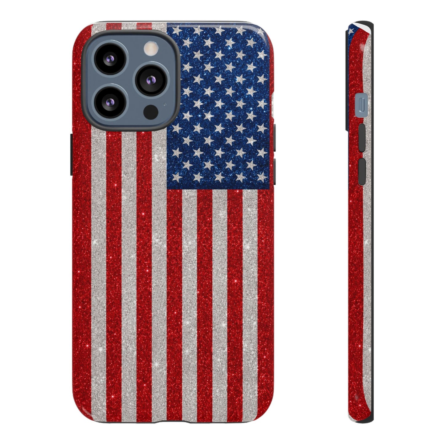 America Glitter Tough Case