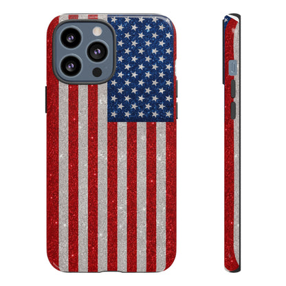 America Glitter Tough Case