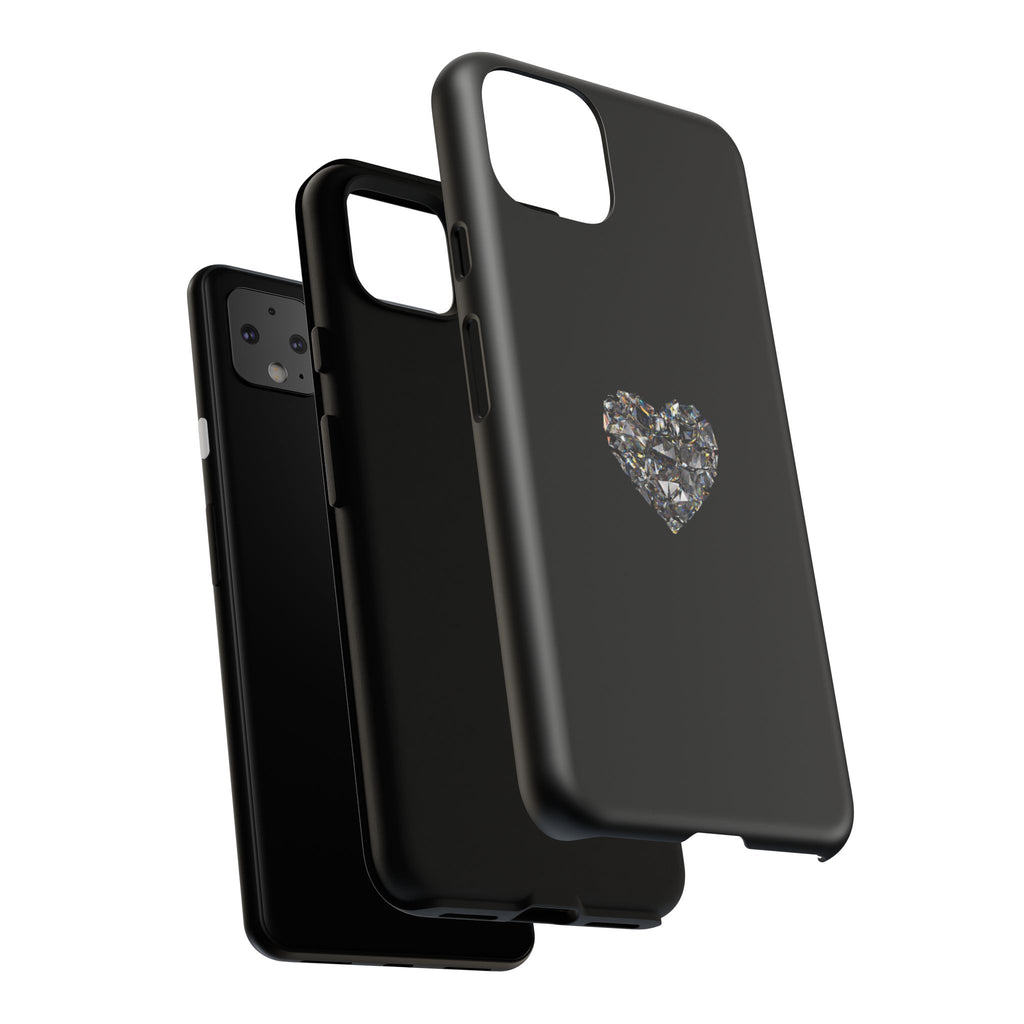 Crystal Heart Phone Case