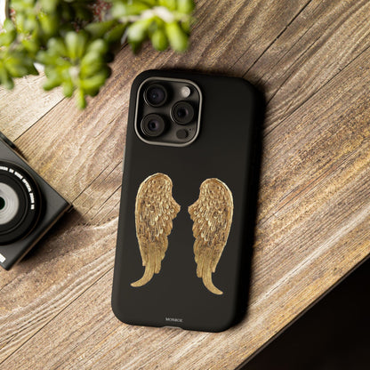 Gold Angel Wings Tough Case