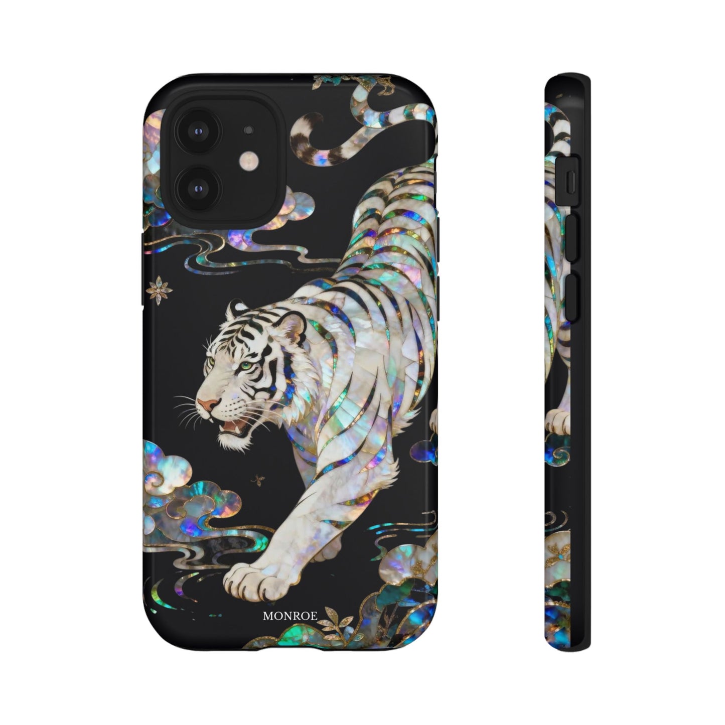 Iridescent White Tiger Tough Case