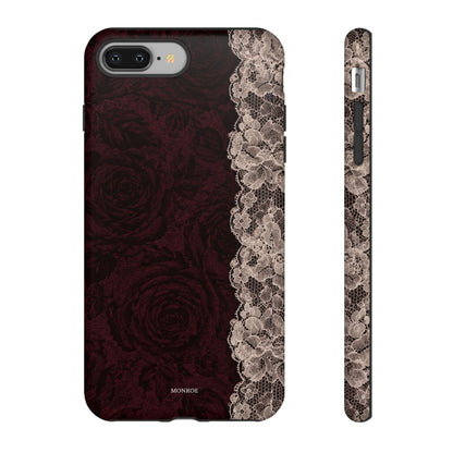 Burgundy Rose Tough Case