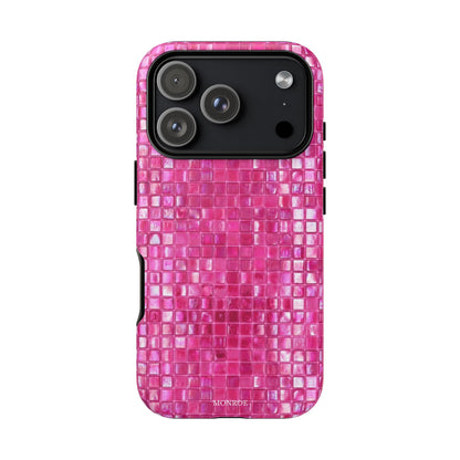 Hot Pink Mosaic Tough Case