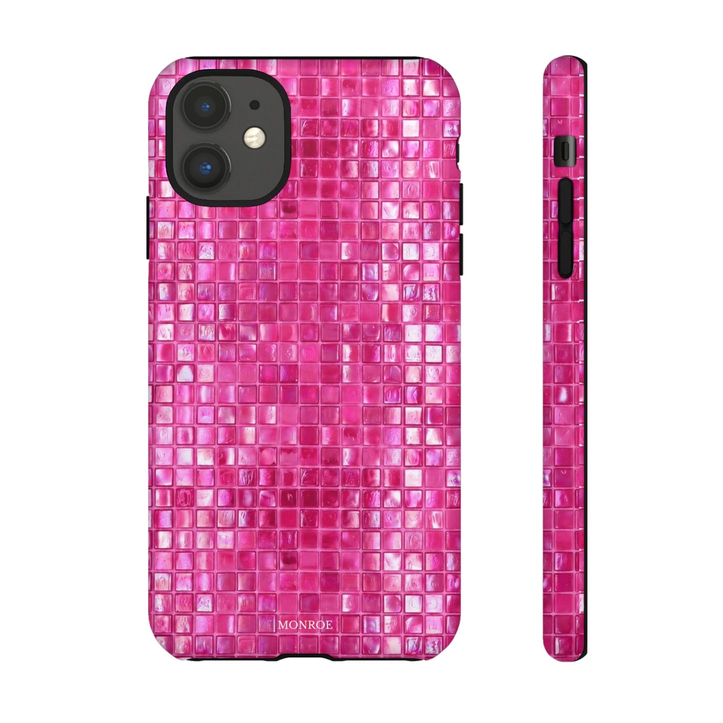 Hot Pink Mosaic Tough Case