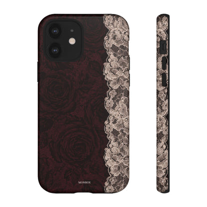 Burgundy Rose Tough Case