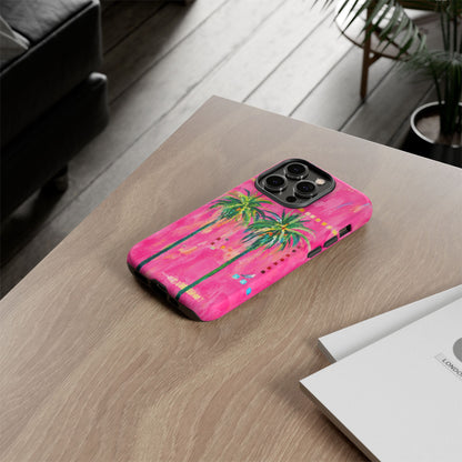 Pink Tropical Tough Case