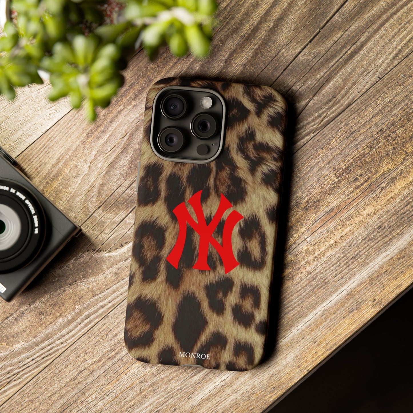Leopard Print NY Tough Case