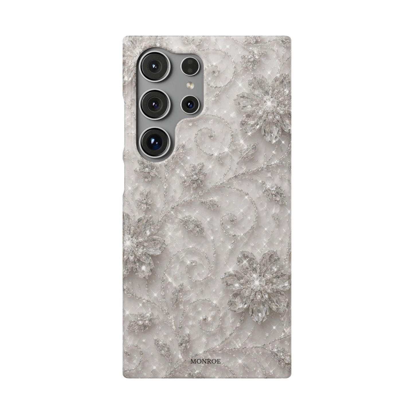 Glittery Floral Case