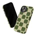 Clover Checker Tough Phone Case