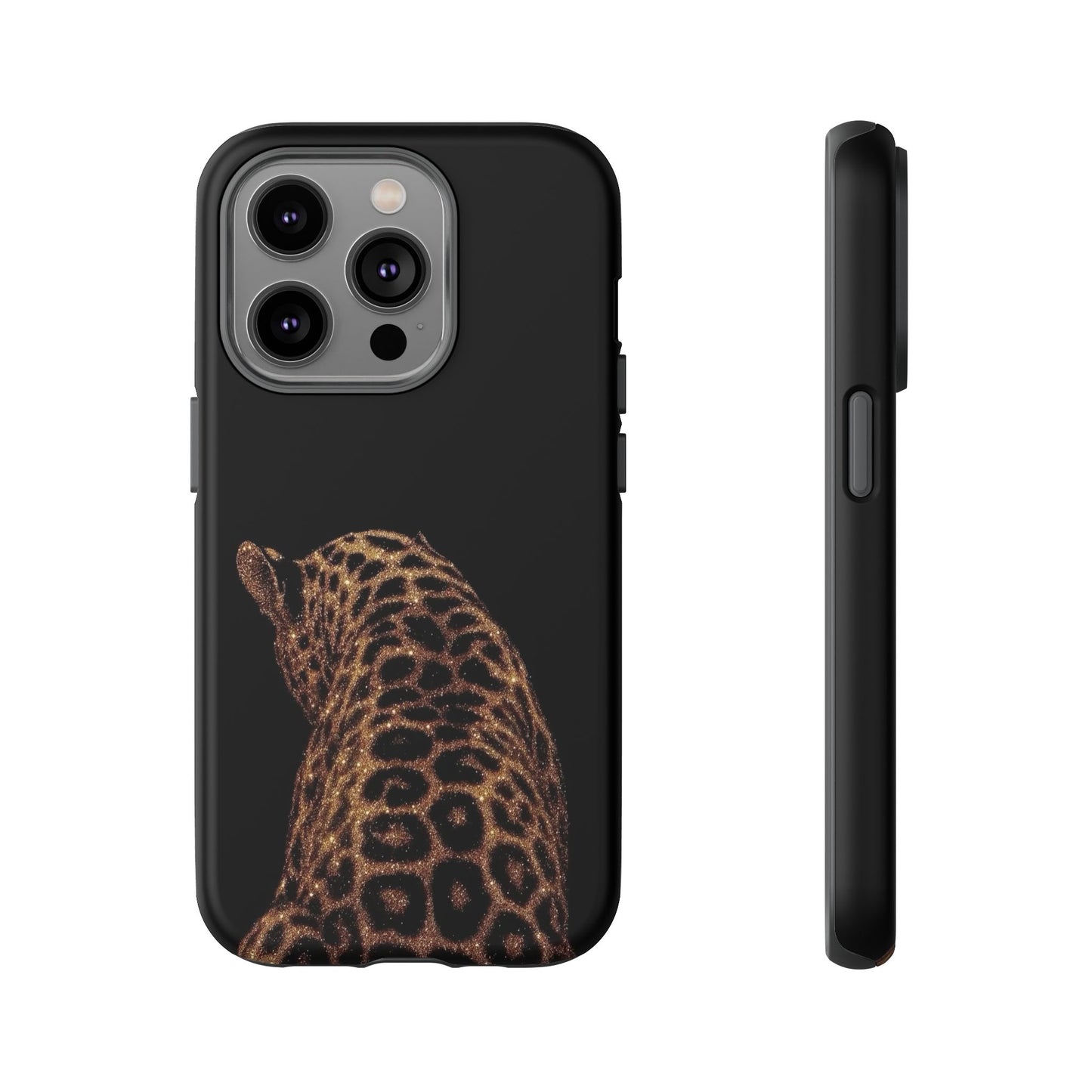 Leopard Back Tough Phone Case