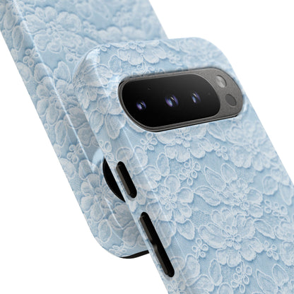 Glacier Blue Lace Tough Case