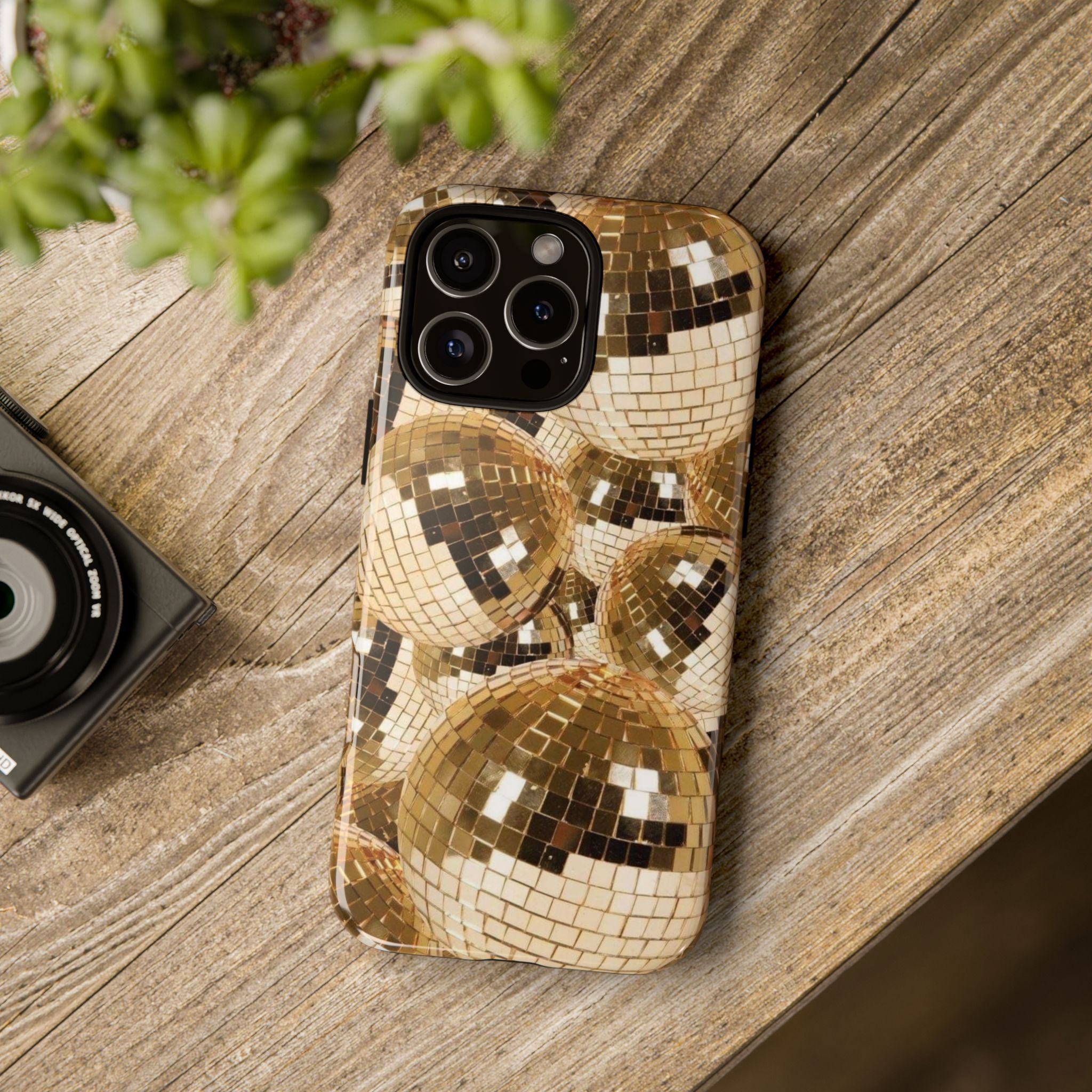 Golden Disco Phone Case