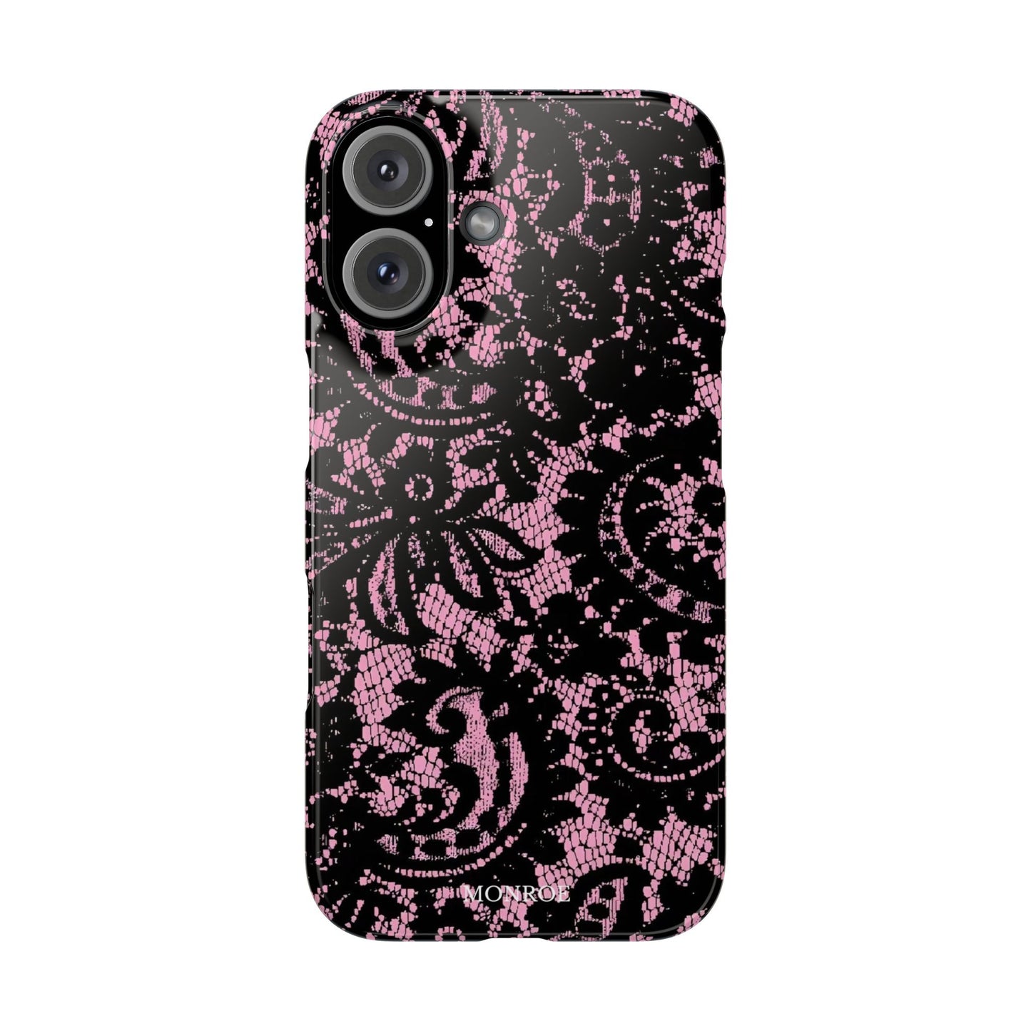 Pink Lace Pattern Case