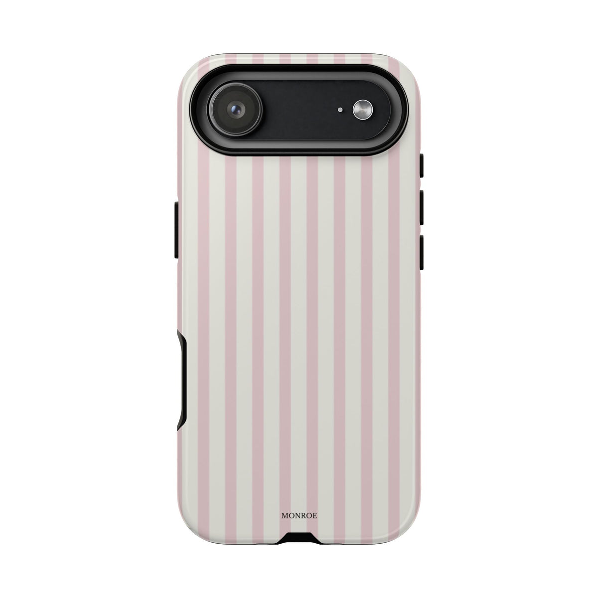 Light Pink Stripe Tough Phone Case