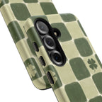 Clover Checker Tough Phone Case