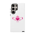 Pink Irish Claddagh Symbol Tough Phone Case
