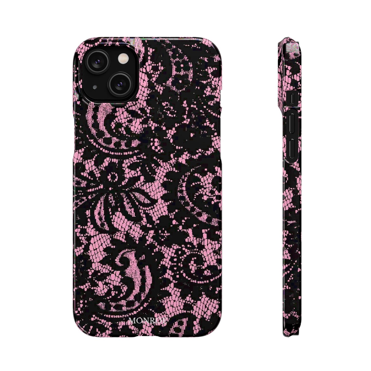 Pink Lace Pattern Case